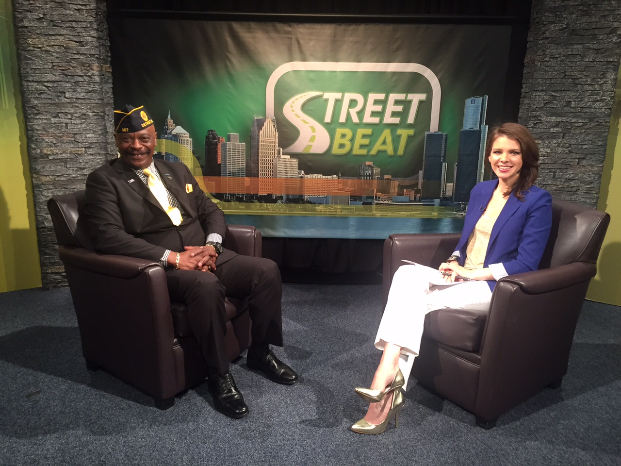 Tyrone Chatman, the Executive Director of the Michigan Veterans Foundation, talks about the housing and other issues facing our veterans with Street Beat host Karen Carter.  (credit: Sydney Bowden/CW50)