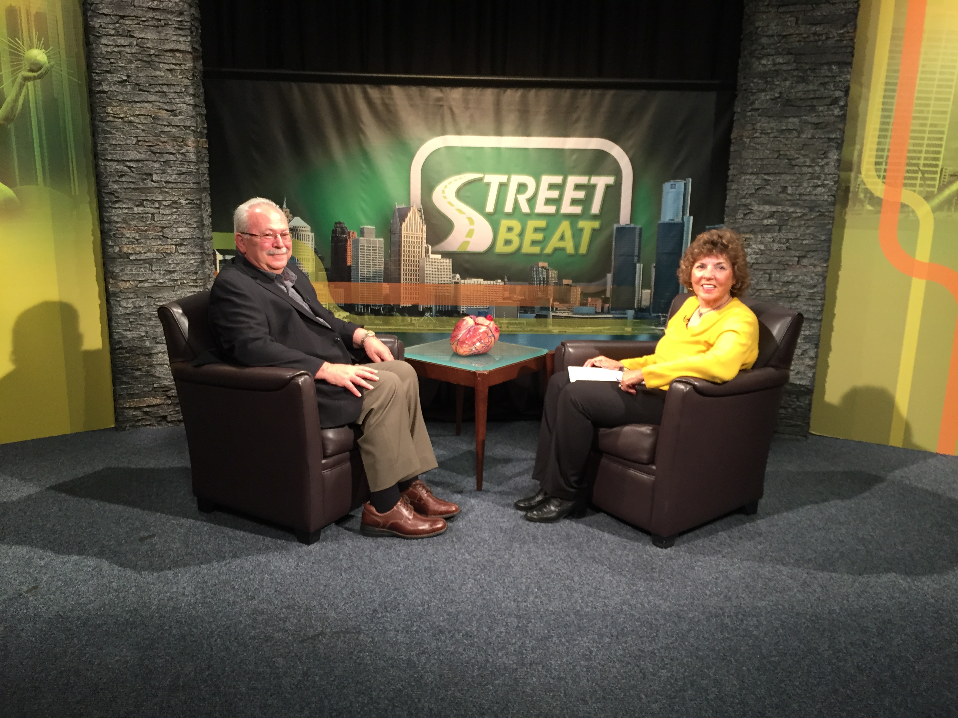 Dr. Jeffery Zaks, a cardiologist with Providence Hospital, talks about heart-related issues with Street Beat host Amyre Makupson. (credit: Matt Christopherson/CW50)